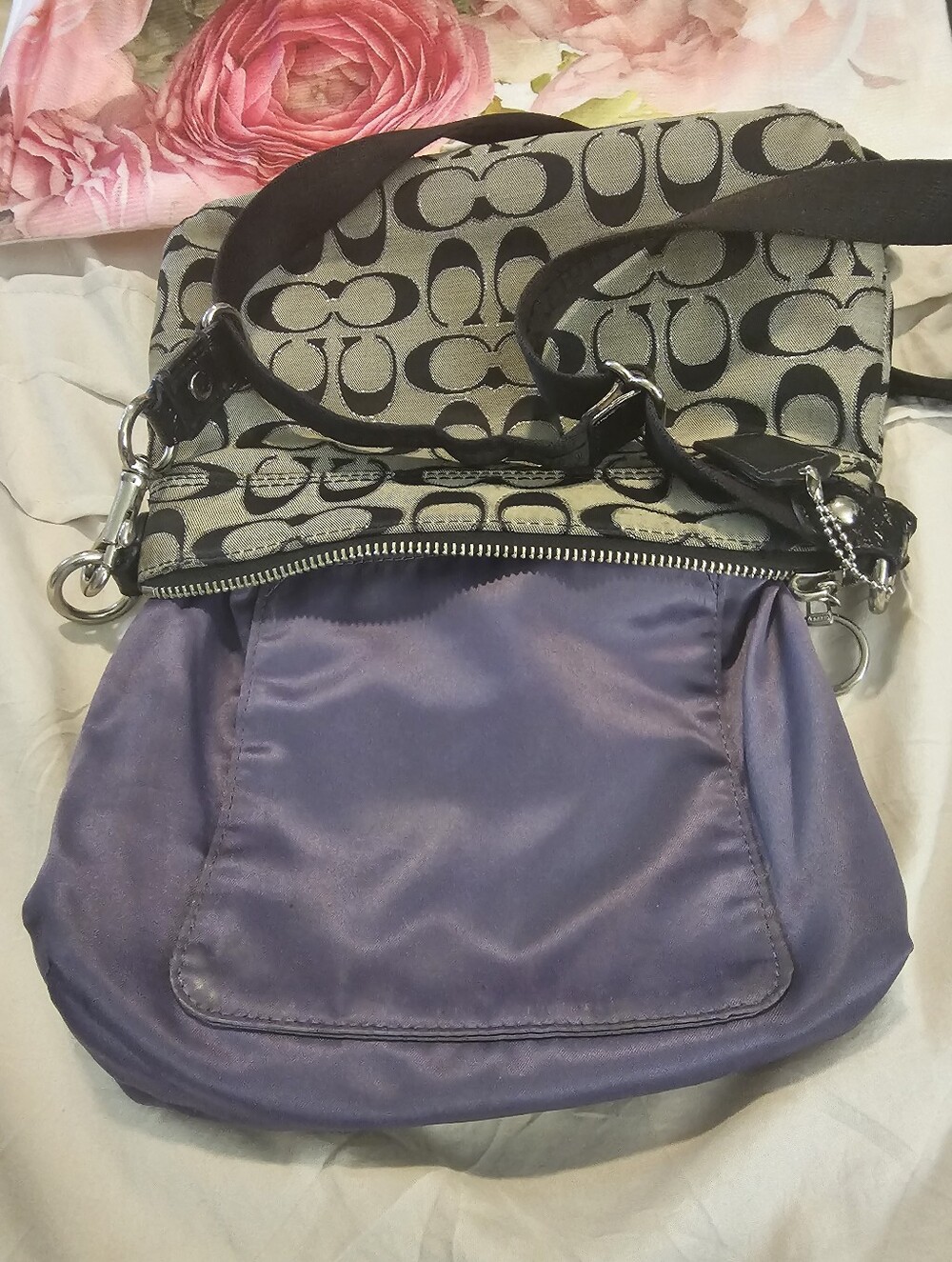 Coach Signature Poppy Crossbody Bag - Picture 5 of 7